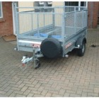Trailer Spare Wheel Cover - 20 inch Face Diameter Tyres